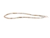 Long Clam Shell Wampum: Natural Caramel (strand) - 195-04 (Y1KC04)