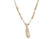 Iroquois Bone Coyote/Wolf Necklace - 199-102 (Y2IC02)