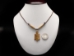 Iroquois Mini Bone Turtle Necklace - 199-501 (Y2LC04)