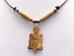 Iroquois Mini Bone Turtle Necklace - 199-501 (G2)