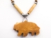 Iroquois Mini Bone Bear Necklace - 199-502 (Y2LC04)