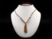 Iroquois Mini Bone Coyote/Wolf Necklace - 199-503 (Y2LC03)