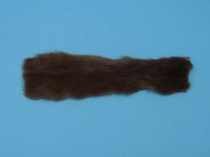 Dyed Craft Low Grade Ermine Skins: Assorted Colors 