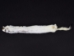 Ermine Skin with Tail: Natural Colors: Gray Back - 204-GB-WT (Y2LRH)