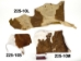 Cow Hide Scrap (lb) - 225-10S (Y1KRJ)