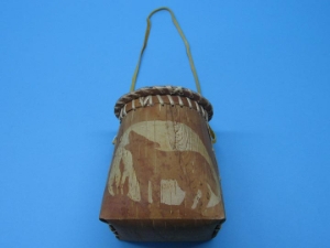 Attikamek Birchbark Rogan: Large 