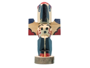 Ojibwa Totem Pole: 4" 