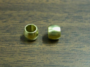 1/4" Solid Brass Beads (1000/bag) brass beads