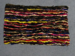 Dyed Mink Belly Plate: Pieces: Multicolor 