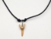 Fossil Shark Tooth Necklace - 282-10-01 (Y2KC03)(Y2KRK)