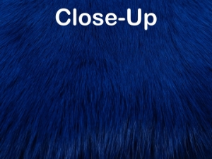 Dyed #1/#2 Breeder Czech Rabbit Skin: Blue 