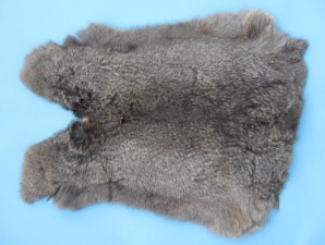 Czech #1/#2 Breeder Rabbit Skin: Bunny Gray 