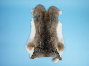 Hungarian Heavy Rabbit Skin: Bunny Brown: Large 