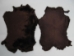 Dyed #1/#2 Breeder Spanish Rabbit Skin: Black - 283-11B-AS (Y2HRQ)