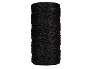 Waxed Thread: 4 oz Spool: Black 