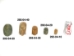 Iroquois False Face Carving: Assorted - 292-04-20 (Y3K)