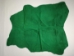 Pig Suede Leather: Tannery Run: Green (sq ft) - 296-1-GR-AS (Y1HRB)