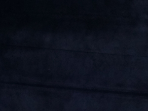 Pig Suede Leather: Tannery Run: Navy (sq ft) 