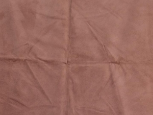 Pig Suede Leather: Tannery Run: Salmon (sq ft) 