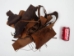Distressed Woodland Pig Leather Scrap: Natural (lb) - 296-DW-NALB-AS (Y2DRD)(Y2DRR)