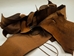 Distressed Woodland Pig Leather Scrap: Natural (lb) - 296-DW-NALB-AS (Y2D)