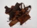 Distressed Woodland Pig Leather Scrap: Natural (lb) - 296-DW-NALB-AS (Y2DRD)(Y2DRR)