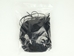 Imitation Leather Lace (100/bag): Black - 297-39-04 (ET)