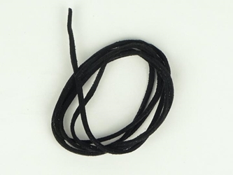 Imitation Leather Lace (100/bag): Black 