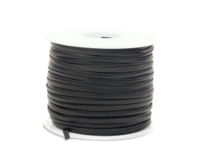 Calf Lace 1/8" x 50 yard: Black 