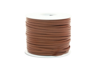 Calf Lace 1/8" x 50 yard: Saddle Tan 