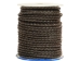 Round Braided Cord 3mm x 25 yard: Chocolate Brown - 297-RB3x25CB (Y2HC05)(Y2IC03)
