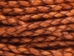 Round Braided Cord 3mm x 25 yard: Cognac - 297-RB3x25CG (Y2HC05)(Y2IC03)