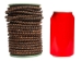 Round Braided Cord 5mm x 25 yard: Cognac - 297-RB5x25CG (Y2LC08)(Y2HC05)