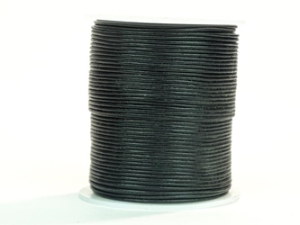 Round Smooth Cord 1.5mm x 100m: Black 