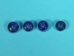 9mm Crow Beads: Translucent Cobalt Blue (kg) - 302-19 (Y1XRA)