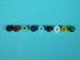 9mm Crow Beads: Opaque Blue (kg) - 302-18 (Y1XRA)