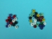 9mm Crow Beads: Opaque Blue (kg) - 302-18 (Y1XRA)