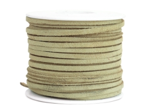 Suede Lacing 1/8": Beige 