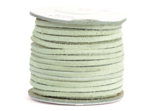 Suede Lacing 1/8": Ivory 
