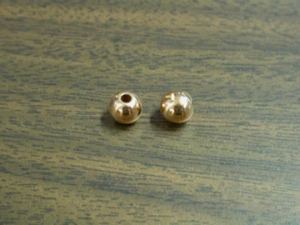 8mm Copper-Plated Solid Brass Beads (kg) brass beads
