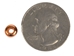 6mm Copper-Plated Solid Brass Beads (kg) - 326-08 (Y1J)