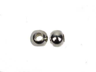 6mm Silver-Plated Solid Brass Beads (kg) brass beads