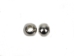 6mm Silver-Plated Solid Brass Beads (kg) - 326-09 (Y1JC07)