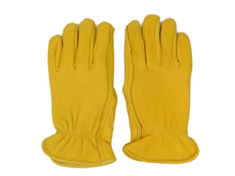 Tan Ladies Deerskin Gloves deer leather gloves