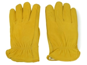 Tan Men's Deerskin Gloves deer leather gloves