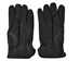 Black Men's Deerskin Gloves - 337-M102B-S (Y2I)