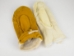 Suede Lined Tan Mitts (Men) - 337-M802-S (Y3JRR)