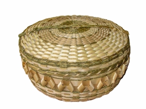 Abenaki Ash Splint Basket: P405 