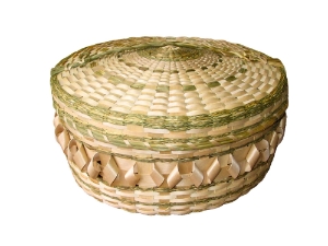 Abenaki Ash Splint Basket: 406 