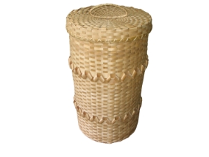 Abenaki Ash Splint Basket: P701 